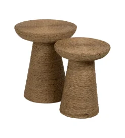 Stolik kawowy BATYK 49 cm fibra naturalna