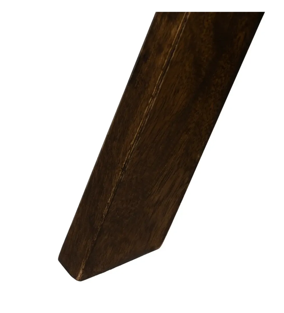 Stolik kawowy boczny CODENA 60 cm drewno mango