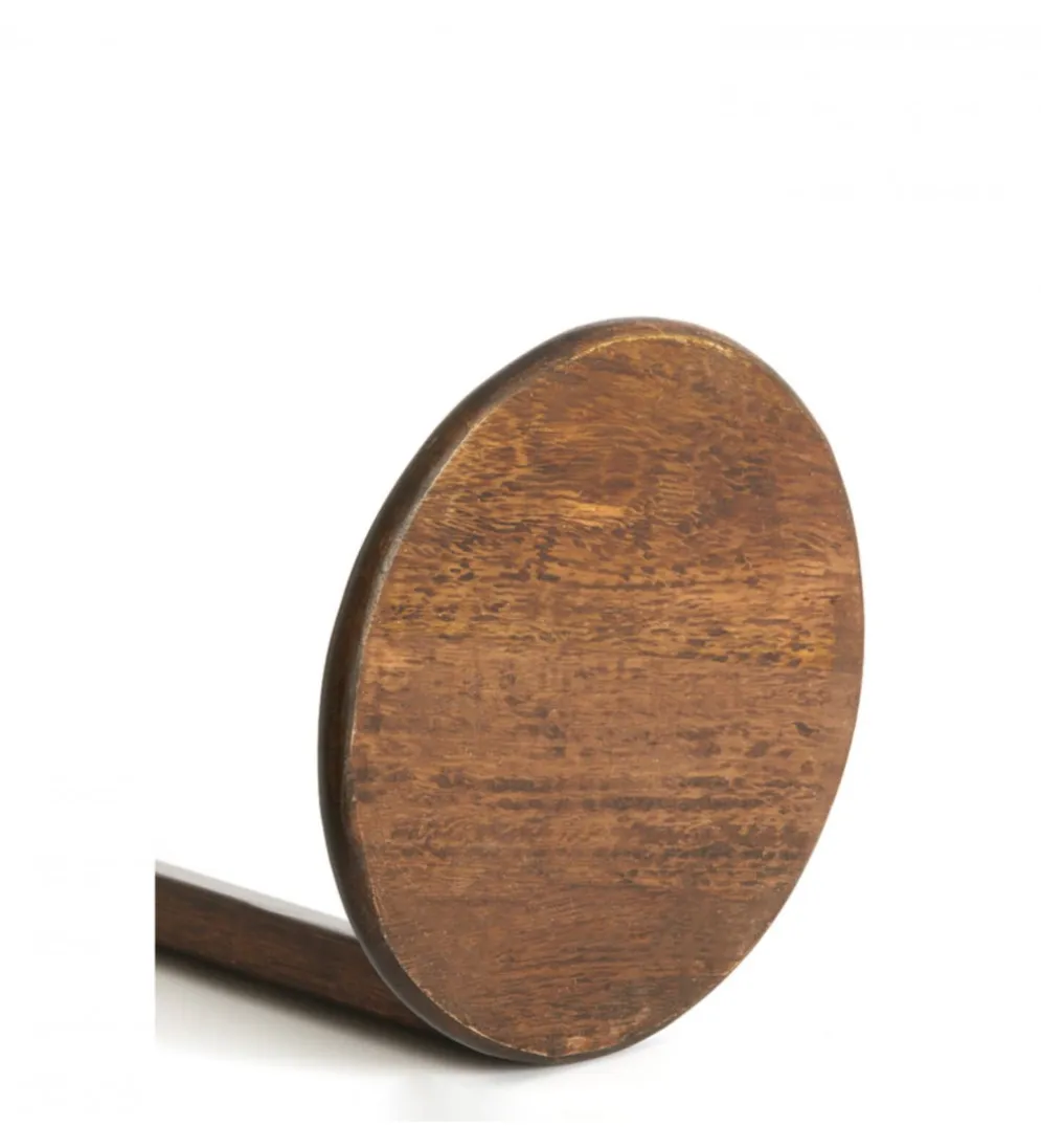 Stolik kawowy boczny DELMINO 77 cm drewno mango