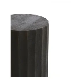 Stolik kawowy boczny ELLENA 60 cm czarny mat