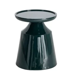 Stolik kawowy boczny ENALE 50 cm zielony
