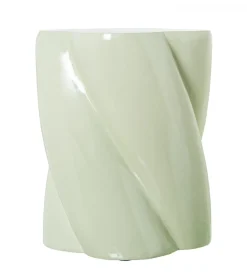 Stolik kawowy boczny FIBEREN 40 cm zielonym