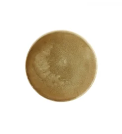 Stolik kawowy boczny FINCA 28 cm kremowy mat oliwkowy zielony