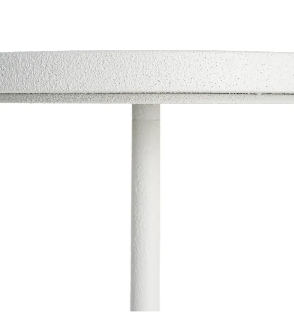 Stolik kawowy boczny GARAS 57 cm biały