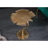 Stolik kawowy boczny GINKGO LEAF 53 cm złoty