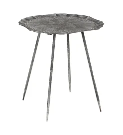 Stolik kawowy boczny GURTEN 61 cm szary