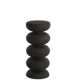 Stolik kawowy boczny KOBODO 80 cm czarny mat