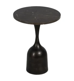 Stolik kawowy boczny KOREMA 53 cm czarny