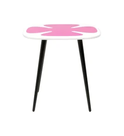 Stolik kawowy boczny PETAL 60 cm różowy