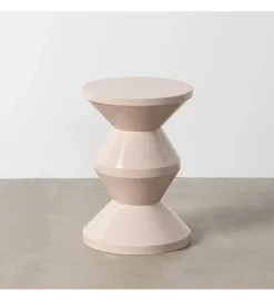 Stolik kawowy boczny PETARNO 47 cm biały