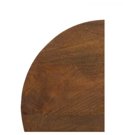 Stolik kawowy boczny TORIR 50 cm drewno mango