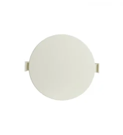 Stolik kawowy boczny TRIANA 65 cm kremowy mat
