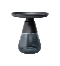 Stolik kawowy BOTTIGLIA 50 cm czarny