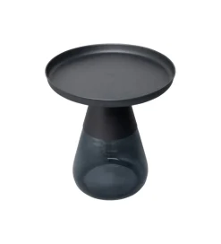 Stolik kawowy BOTTIGLIA 50 cm czarny