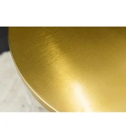 Stolik kawowy BRILANT 38 cm złoto czarny