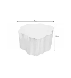 Stolik kawowy BRILANT  71 cm złoty