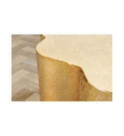 Stolik kawowy BRILANT  71 cm złoty