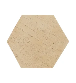 Stolik kawowy BRIL 42 cm beżowy