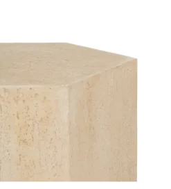 Stolik kawowy BRIL 42 cm beżowy