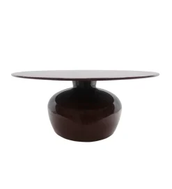 Stolik kawowy BRIX MILA 90 cm brązowy