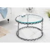 Stolik kawowy CATENA 65 cm srebrny