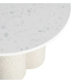 Stolik kawowy CAVRANI 60 cm efekt terrazzo