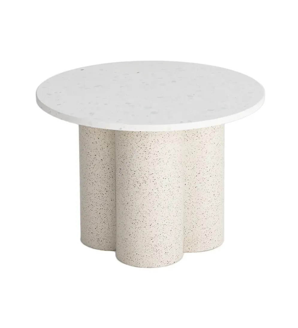 Stolik kawowy CAVRANI 60 cm efekt terrazzo