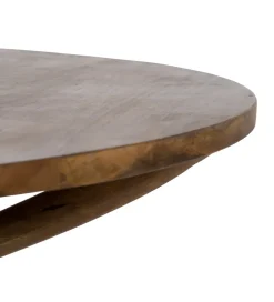 Stolik kawowy CENTRONA 100 cm drewno mango