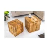 Stolik kawowy Craft FERNANDO set 2 drewno mango