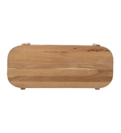 Stolik kawowy CREEL 120 cm drewno akacja