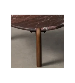 Stolik kawowy CUDBEM 70 cm drewno mango