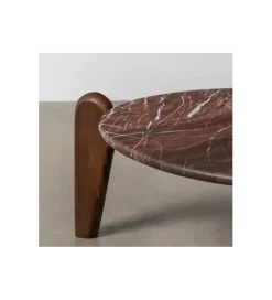 Stolik kawowy CUDBEM 70 cm drewno mango