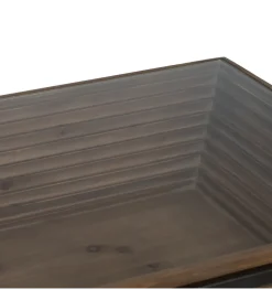 Stolik kawowy DALETO 120 cm drewno jodły