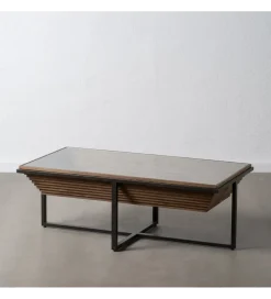 Stolik kawowy DALETO 120 cm drewno jodły