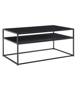 Stolik kawowy DEMIT 100 cm czarny