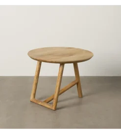 Stolik kawowy DREKEO 60 cm drewno mango