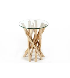 Stolik kawowy Driftwood 35 cm naturalny