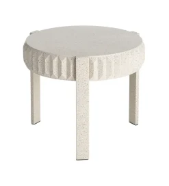 Stolik kawowy EDARNI 64 cm efekt terrazzo