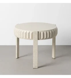Stolik kawowy EDARNI 64 cm efekt terrazzo
