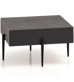 Stolik kawowy EVELIN  64 cm antracytowy