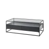 Stolik kawowy EVORA 120 cm czarny