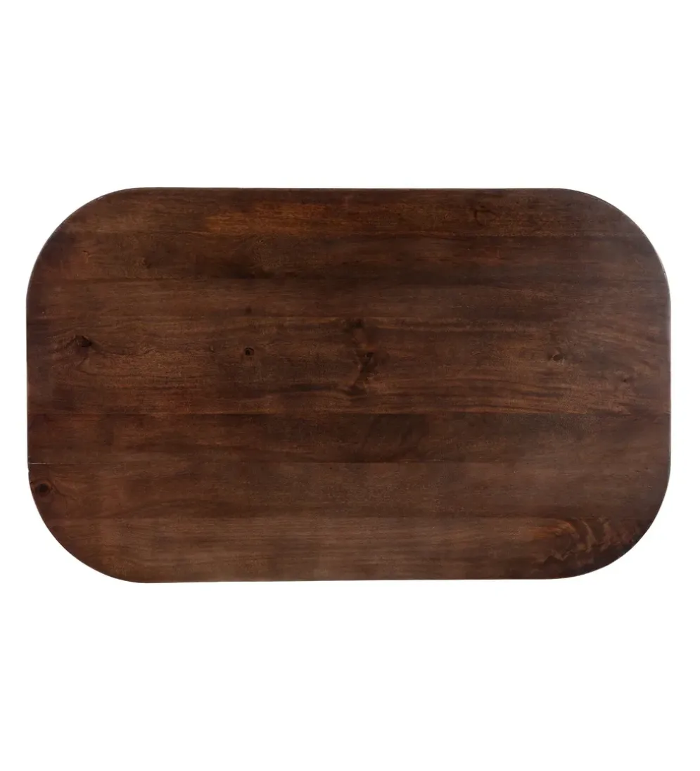 Stolik kawowy FEGANE 115 cm drewno mango
