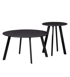 Stolik kawowy FER 40 cm czarny