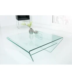 Stolik kawowy GEISTER Fantome 70 cm szklany
