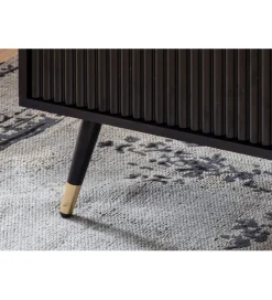 Stolik kawowy GLIMER  110 cm czarny