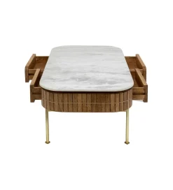 Stolik kawowy GRACE 110 cm Drewno Mango
