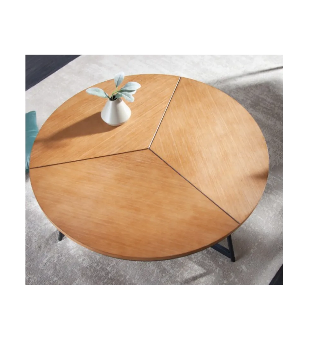 Stolik kawowy GRENADA 80 cm w optyce dębu