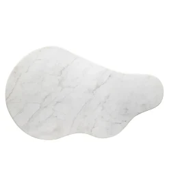 Stolik kawowy HUGI 135 cm marmur drewno mango