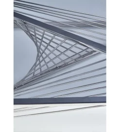 Stolik Kawowy INFINITY 120 cm srebrny