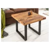 Stolik kawowy Iron Craft 60 cm drewno Sheesham